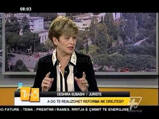 7pa5 - A do te realizohet reforma ne drejtesi - 30 Tetor 2014 - Show - Vizion Plus