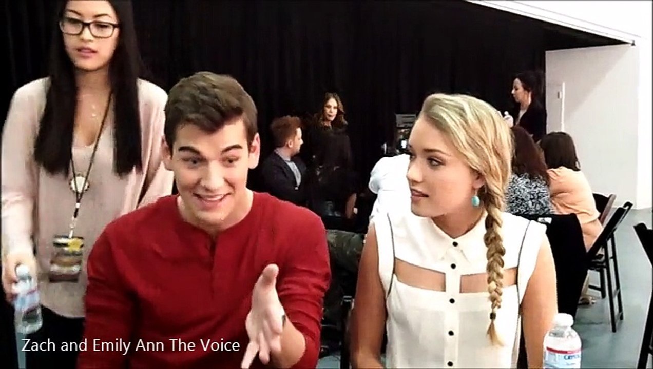 LA Music Examiner Interview: The Voice Season 9 Top 12 Week Zach and Emily Ann (Team Blake)
