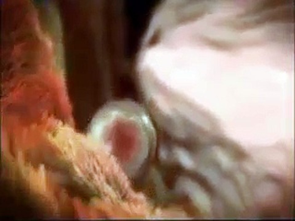 child playing in womb