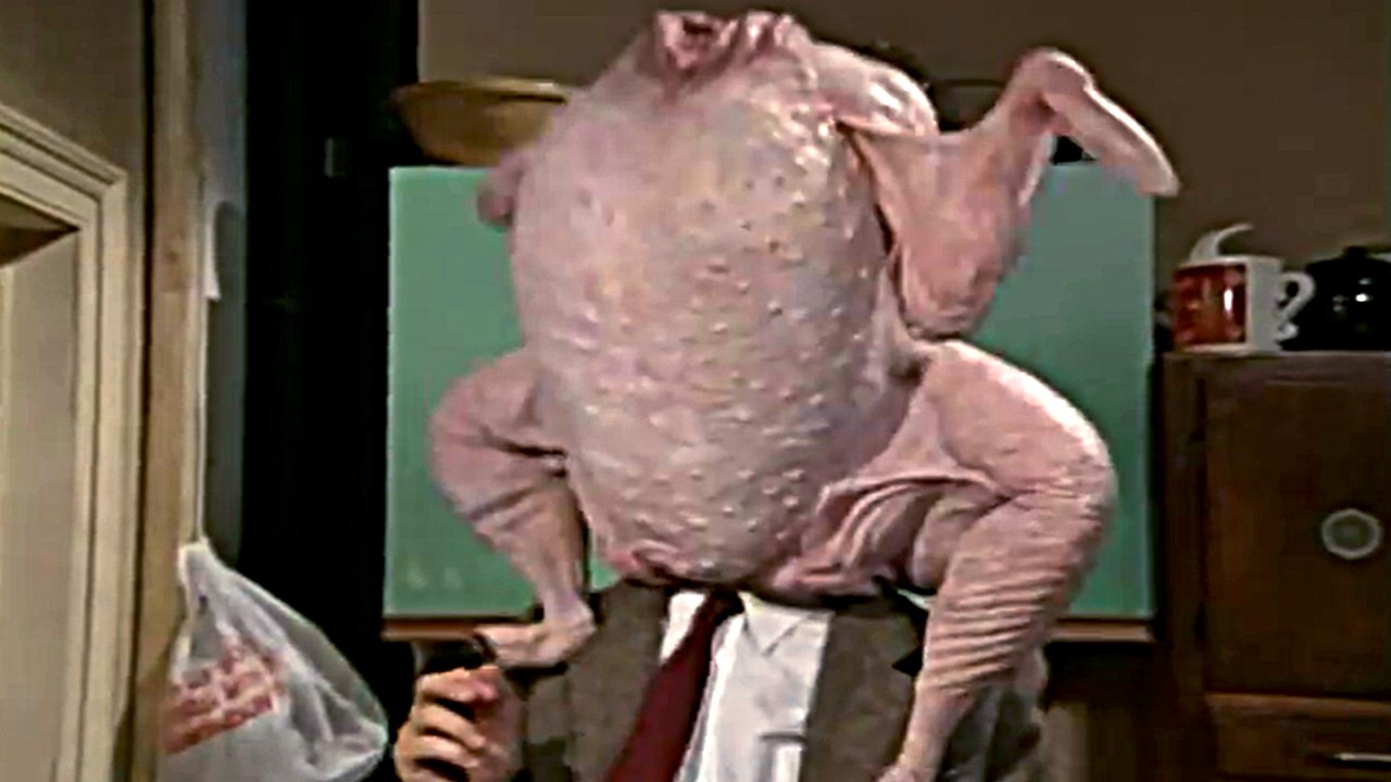 Mr Bean Fourre Une Dinde Avec Sa Tete Video Dailymotion