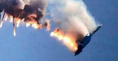 Russian Su-24 Fighter Jet Downed Over Syria, Parachute Seen In Sky