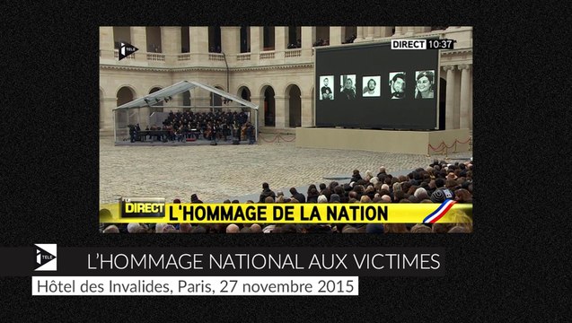 ZAPPEUR - L'hommage national aux victimes