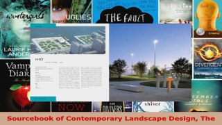 Read  Sourcebook of Contemporary Landscape Design The PDF Free