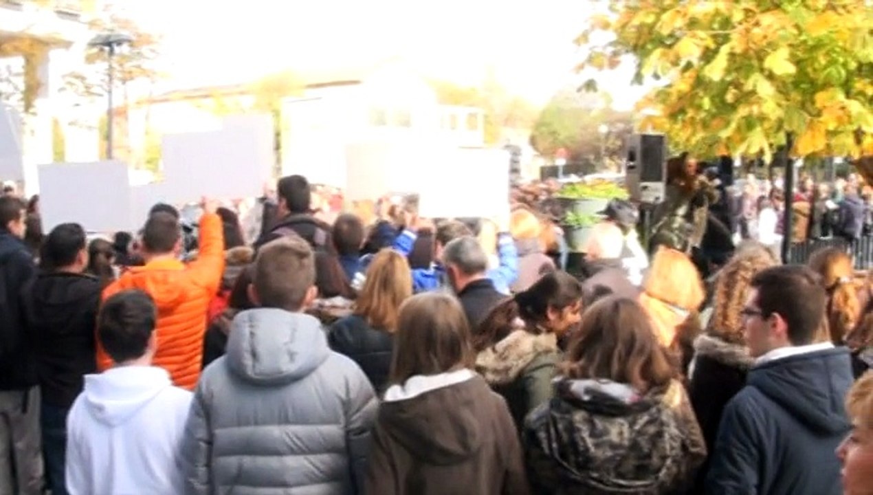 Jóvenes y deportistas de Leganés, protagonistas de los actos del 25N