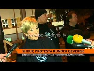 Shkup, protesta kundër qeverisë - Top Channel Albania - News - Lajme