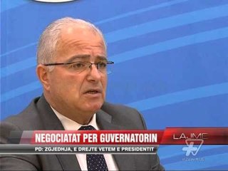 Negociatat për Guvernatorin e ri - News, Lajme - Vizion Plus