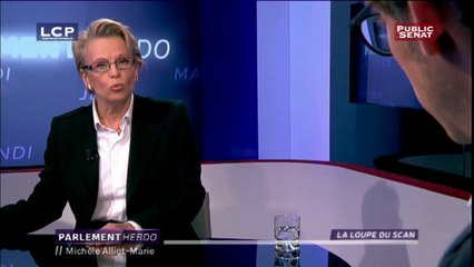la Loupe du Scan : Michèle Alliot-Marie (27/11/2015)