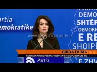 PD, akuza Qeverisë për tenderin e dekorimit - Top Channel Albania - News - Lajme