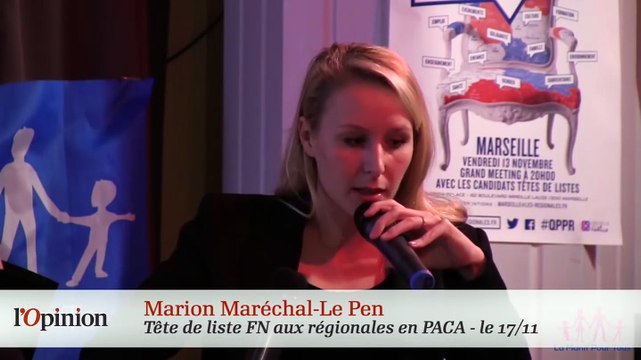 La Manif pour Tous : un cactus entre Marine Le Pen et Marion Le Pen