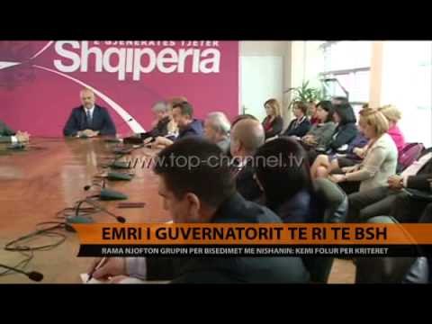 Guvernatori i ri, Rama njofton grupin për bisedimet me Nishanin - Top Channel Albania - News - Lajme