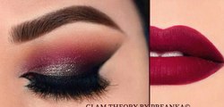 Vampy and Dramatic Winters Makeup