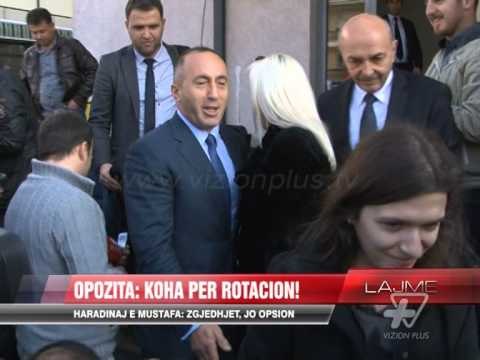 Haradinaj e Mustafa: Zgjedhjet, jo opsion - News, Lajme - Vizion Plus