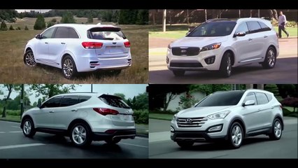 2016 Kia Sorento Vs 2015 Hyundai Santa FE Sport DESIGN!