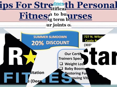 Tips For Strength Personal Fitness Courses
