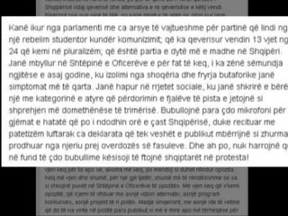 RAMA PERGJIGJE OPOZITES PER RASTIN “XHUVANI” “ZGJODHI THASHETHEMET,E PABESUESHME” LAJM