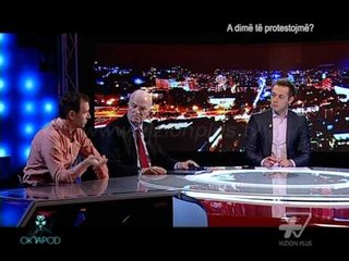 Oktapod - A dime te protestojme, Pj.1 - 5 Nentor 2014 - Vizion Plus - Talk Show