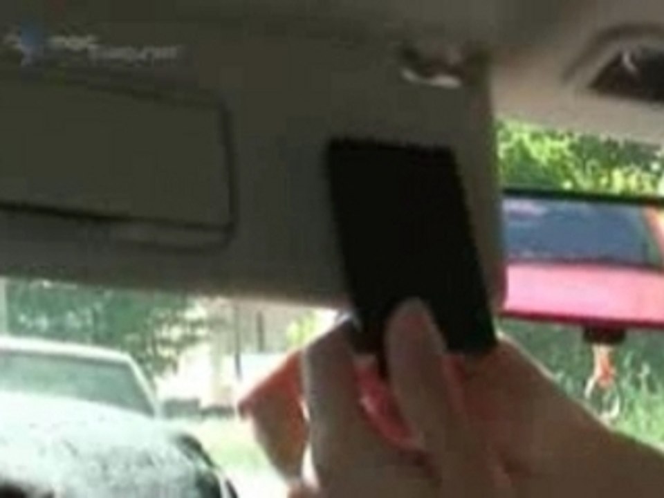 Vossor rear-view mirror hands-free kit