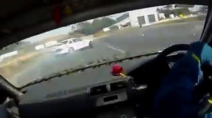 Drifting gone bad!