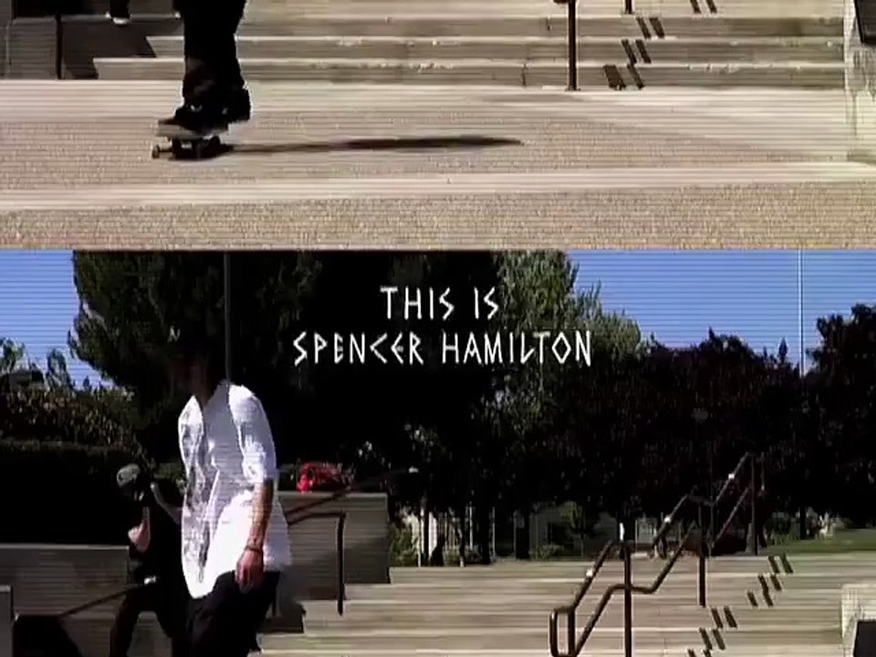 Spencer Hamilton skateboarding