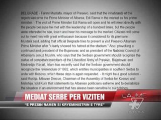 Presheva pret Ramën si Kryeministrin e saj - News, Lajme - Vizion Plus