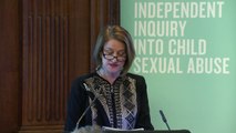 Justice Goddard at child sex abuse inquiry presser