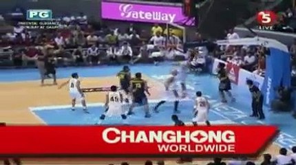 RAIN OR SHINE VS BARAKO BULL NOVEMBER 27 2015 4TH QUARTER