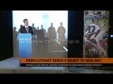 Bashkia e Tiranës përkujton rënien e Murit të Berlinit - Top Channel Albania - News - Lajme