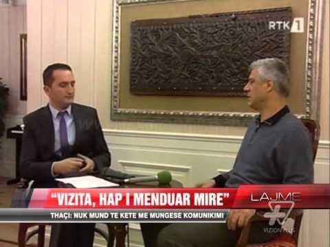Thaçi: Nuk mund të ketë më mungesë komunikimi - News, Lajme - Vizion Plus