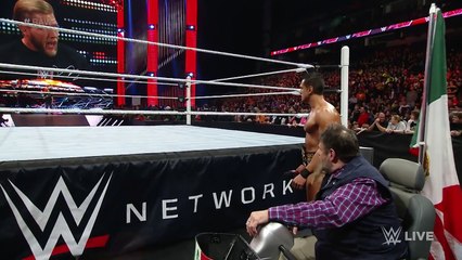Jack Swagger interrupts Alberto Del Rio and Zeb Colter's State of MexAmerica Address- Raw, November