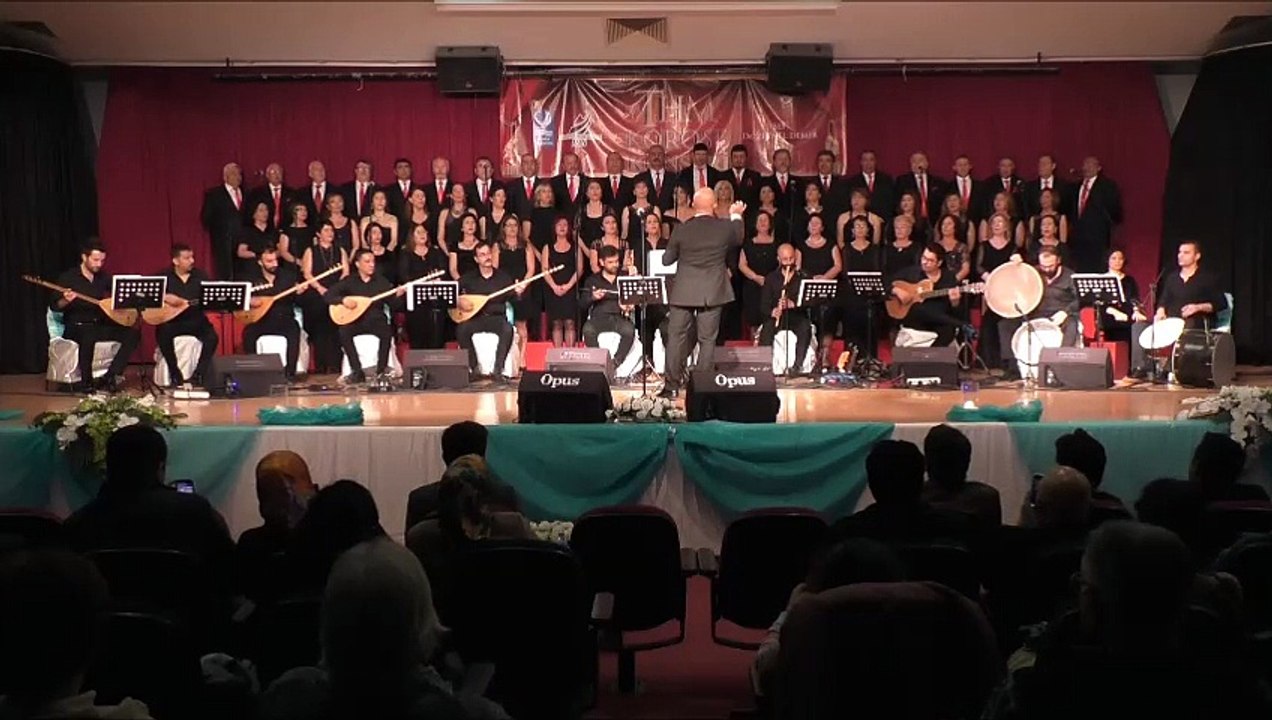 ALİAĞA BELEDİYESİ ASEV THM KOROSU - GÖKYÜZÜNDE BÖLÜK BÖLÜK TURNALAR ( YÖRE : MERZİFON )