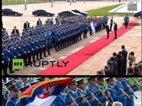 VIZITE HISTORIKE E KREUT TE QEVERISE RAMA NE BEOGRAD,TAKIM ME HOMOLOGUN VUÇIÇ LAJM