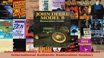 Download  John Deere Model B Restoration Guide Motorbooks International Authentic Restoration PDF Free