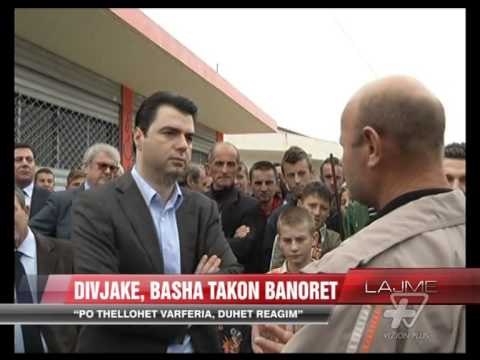 Divjakë, Basha takon banorët - News, Lajme - Vizion Plus