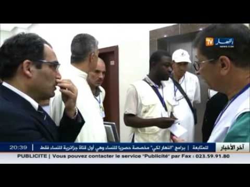 تطمينات للمصابين الجزائريين و عائلاتهم بعد حادث سقوط الرافعة