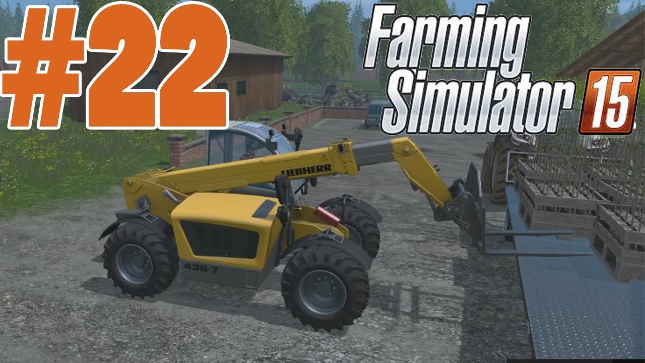 Farming Simulator 2015 #22 Carregar Arvores
