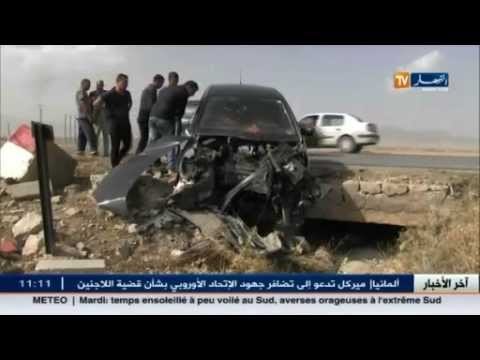 باتنة: التقلبات الجوية تتسبب في حادث مرور على الطريق الوطني رقم 86