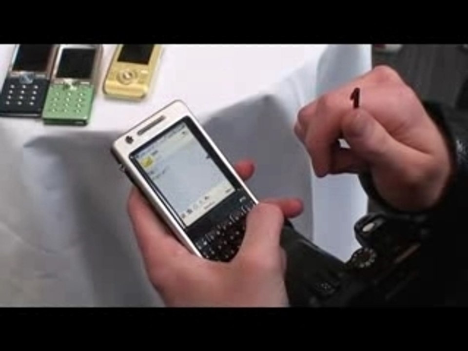 Sony Ericsson P1i, T250, T650 och S500