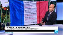 Rallying around the French flag... or not