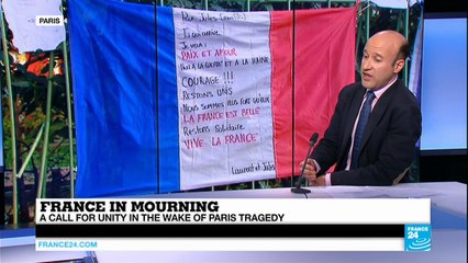 Rallying around the French flag... or not