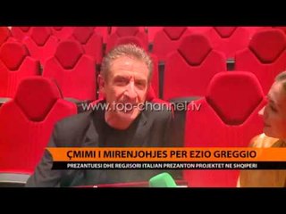 Çmimi i Mirënjohjes për Ezio Greggio - Top Channel Albania - News - Lajme