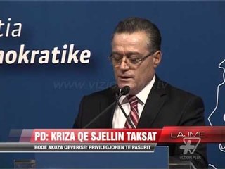 Bode akuza qeverisë: Privilegjohen të pasurit - News, Lajme - Vizion Plus