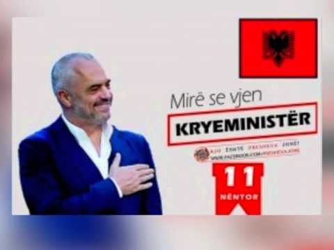 KRYEMINISTRI RAMA PRITET NE PRESHEVE ME FLAMUJ KUQ E ZI DHE ATMOSFERE ENTUZIASTE LAJM