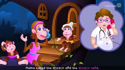 Five Little Monkeys Latest Nursery Rhyme For Kids 2015