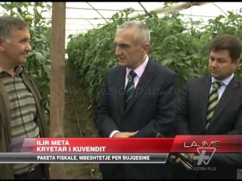 Meta, takim me fermerët në Lushnjë - News, Lajme - Vizion Plus