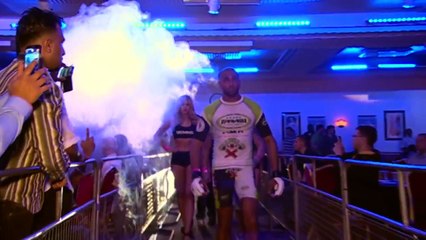 Umer "Bullet Tooth" Kayani vs Andy Cona at UCMMA 40 -(courtesy VCL Vehshi Championship League