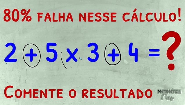 POLÊMICA- 80% das Pessoas Erram o Valor
