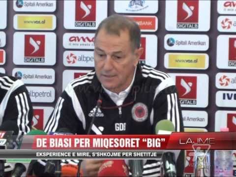 De Biasi për miqësoret “big” - News, Lajme - Vizion Plus