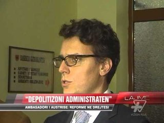Ambasadori i Austrisë: Reformë në drejtësi - News, Lajme - Vizion Plus