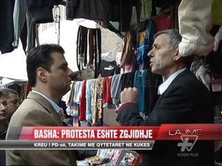 Basha takohet me banorët e Kukësit - News, Lajme - Vizion Plus