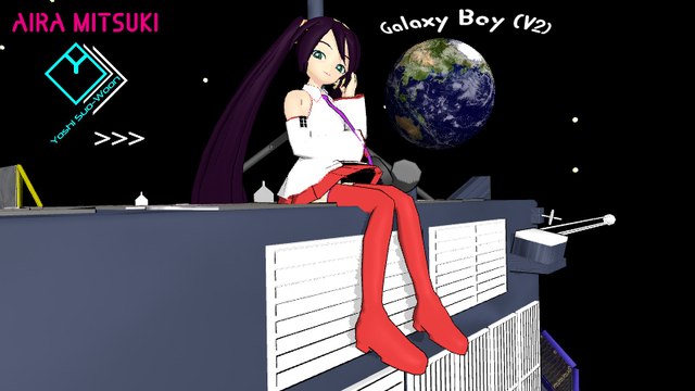 【MMD】Aira Mitsuki - Galaxy Boy [V2]